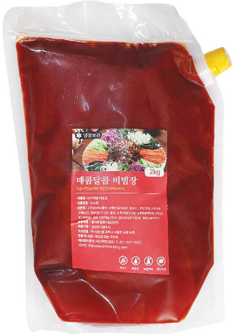 비프먹방 만능 비빔/양념장 2kg, 1개