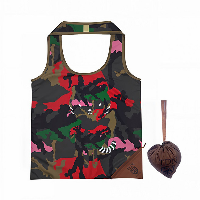 접이식 에코백 휴대용 폴딩백 마트장바구니 초경량 다용도가방 티디앤