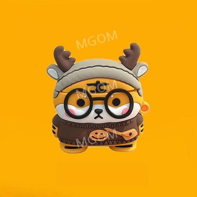 비츠 스튜디오 케이스 버즈+ Beats Studio Buds + 이어폰 보호 커버 호환, Beats Studio Buds+, 리틀타이거, 1개