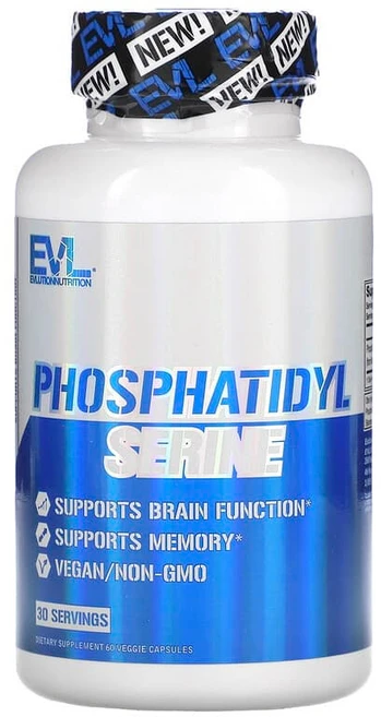 EVLution Nutrition 포스파티딜세린 150mg 60캡슐, 1개, 60정 - 쿠팡