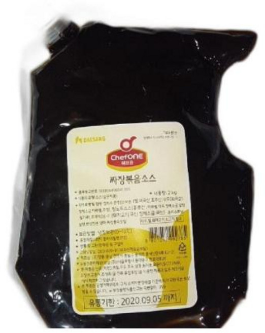 짜장볶음소스 대상, 1개, 2kg