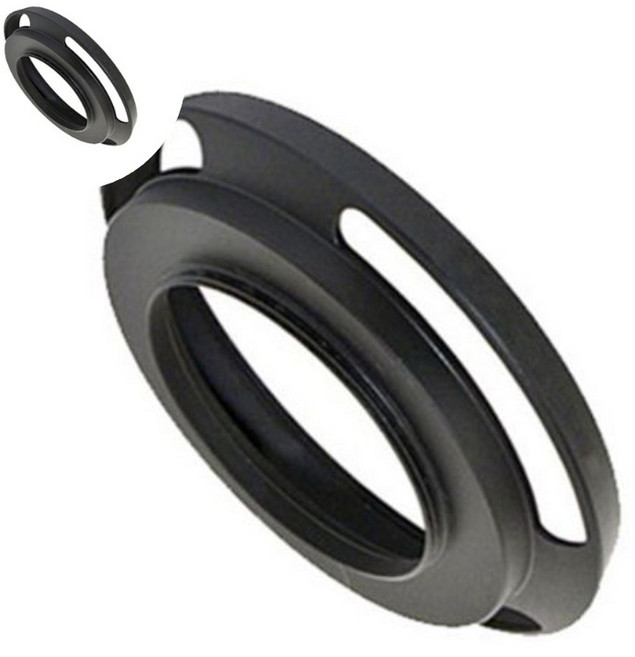 메탈호환후드 DSLR 미러리스 와이드 카메라 렌즈 43mm, 본상품