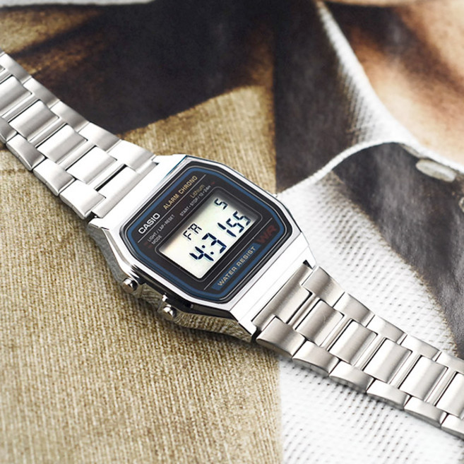 카시오 A158W A159W 시리즈 빈티지 메탈시계