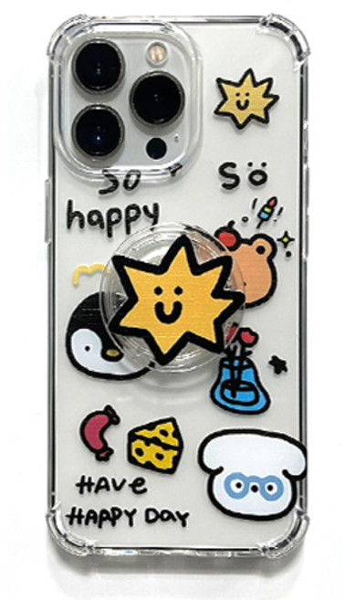 팝톡 해피데이 애니멀톡 케이스 다기종