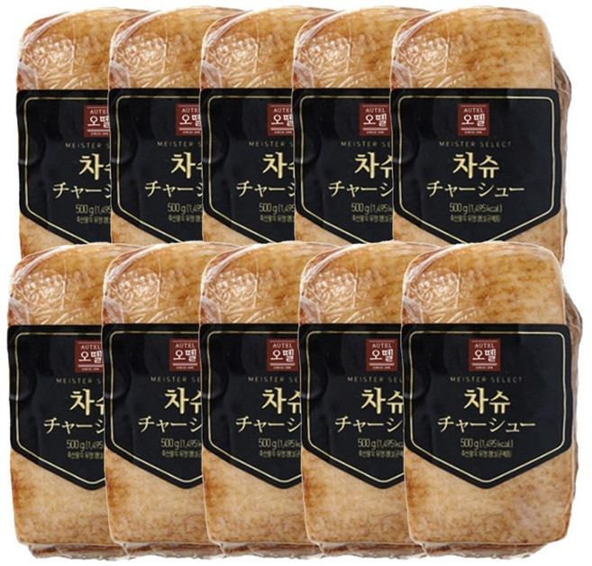 오뗄 차슈 500g / 일본식 바비큐 /라멘고명, 10개
