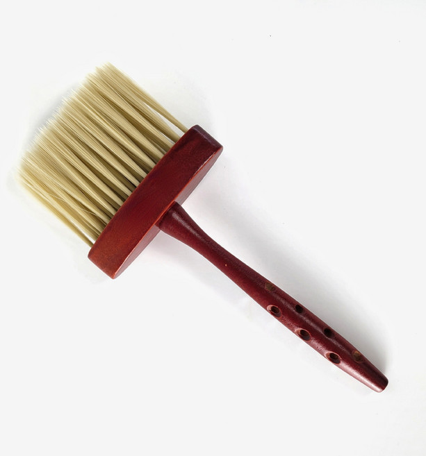 왈 넥브러쉬 넥더스터 머리카락털이개 미용실 바버샵, 왈 넥 브러쉬, 1개, 롱넥브러쉬