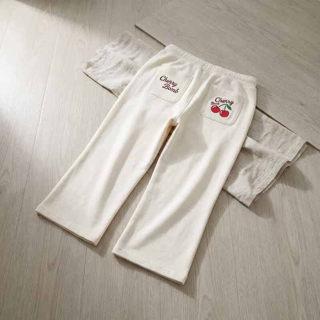 탑텐 키즈 유아 아동 주니어 버비 라이트 테리 바지 팬츠 MKF1PT2301 No.1756356