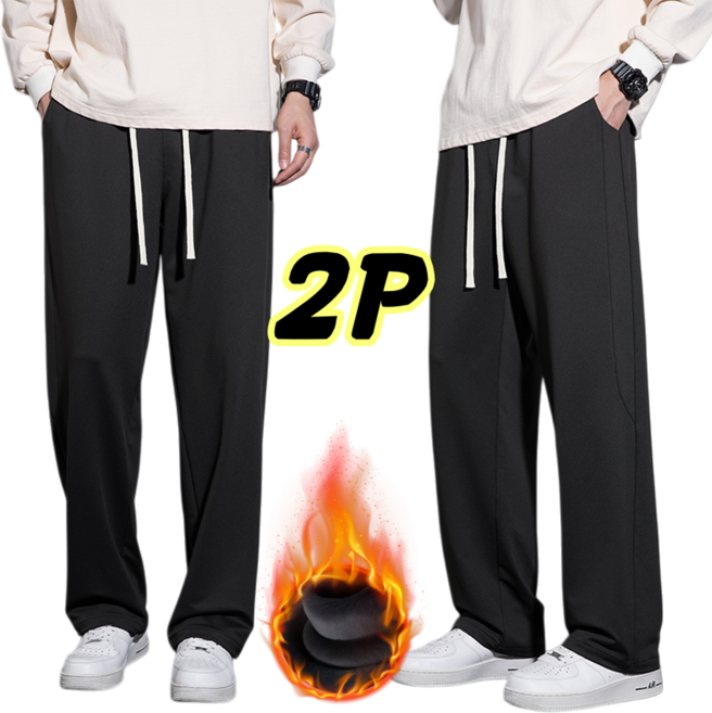 2장세트 남자 기모 방한바지 보온 패딩바지 Sevenmoon