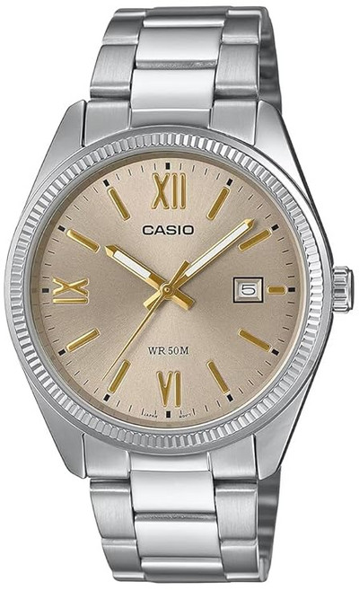 카시오(Casio) 일반적인 라인 워치 베이지 MTP-1302DD-9AVDF 베이지 모던 베이지 모던