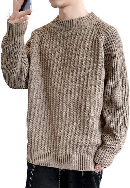 셀럽당 라운드 니트 남 M0339+무료배송