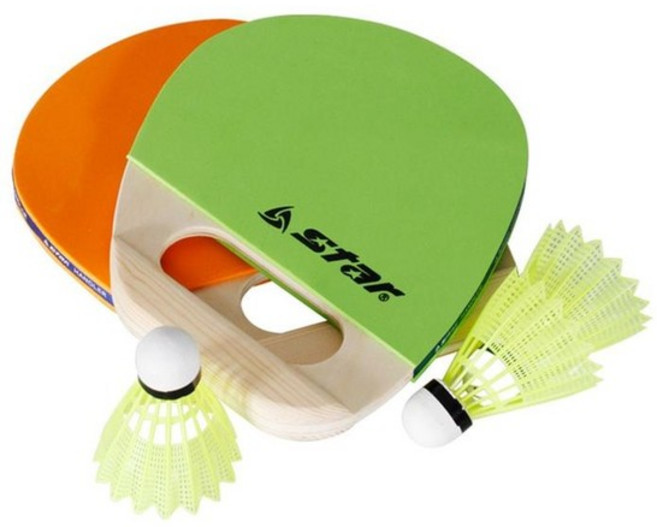 [MEJ6ML86_64_64]스타 세트 중학생 패드민턴