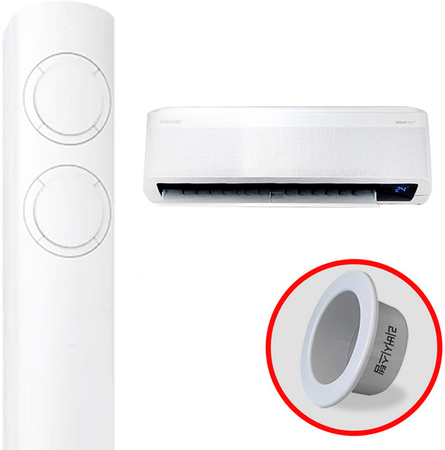 삼성 비스포크 멀티형에어컨 멀티에어컨 Q9000 스탠드+벽걸이 인버터 2in1에어컨 투인원 실외기포함 리버시스템 홀캡, 삼성 멀티형 에어컨