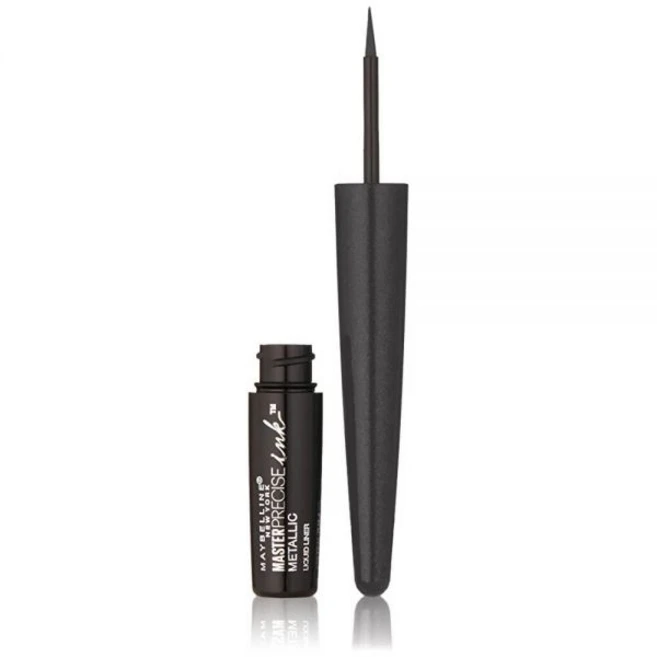 Maybelline New York Master Precise 스키니 젤 아이라이너 펜슬 정제된 차콜 1개입, 블랙 코멧, 1 - 쿠팡