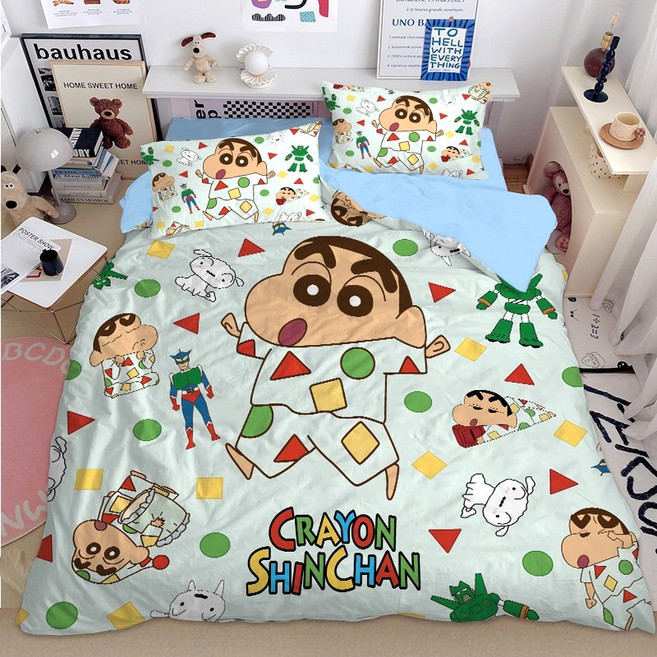 크레용 신짱 침구세트 면 4세트