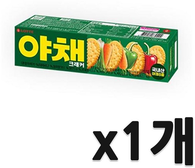 야채크래커 단품 83g 1개/무료배송, 1개