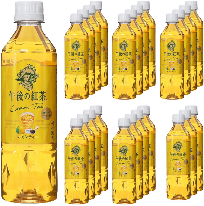 오후의홍차 레몬티, 24개, 500ml