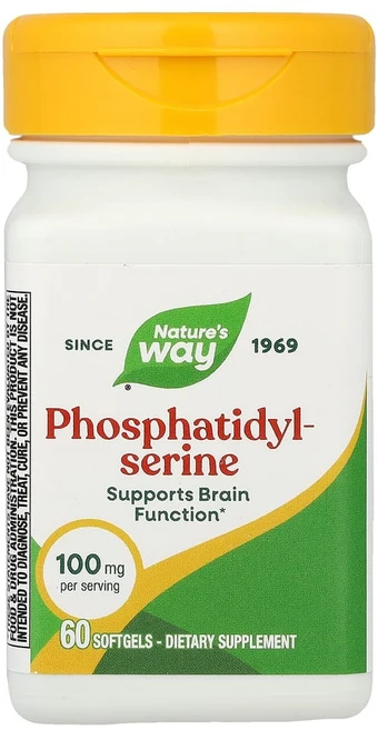 네이쳐스웨이 포스피티딜세린 100mg 소프트젤, 60정, 1개 - 쿠팡