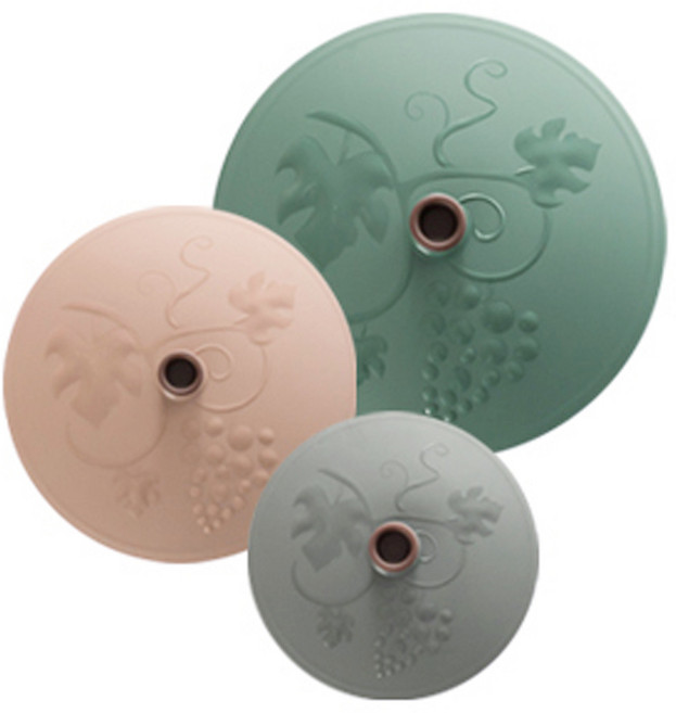 모블 만능실리콘덮개 실리콘뚜껑 국내산 소 중 대 카키 그레이 레드 인덕션 그릇 수박 주방 아이디어 상품 다용도 카바 실리콘덮개, 1개