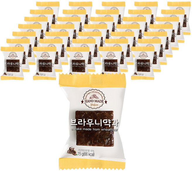 브라우니 약과, 15g, 36개