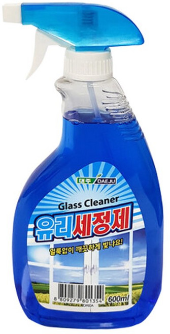 유리세정제 600ml / 유리창닦이, 1개