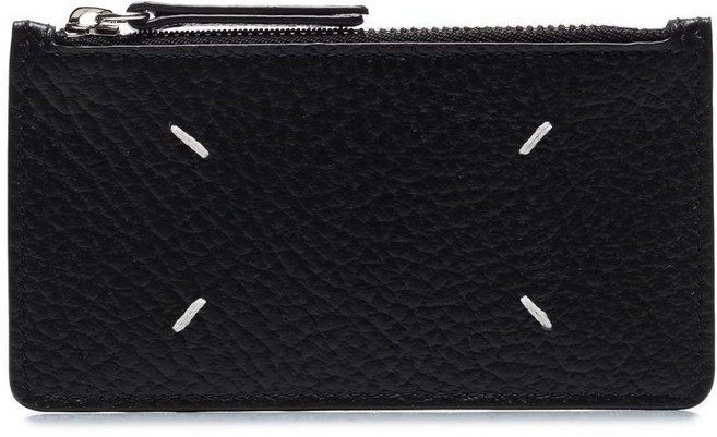 메종 마르지엘라 포 스티치 레더 카드홀더