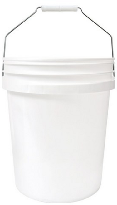 월드크린 다용도 휴대용 버킷, 20L, 화이트