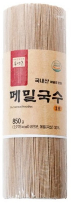 봉평촌 메밀국수 1호 33%, 2개, 850g