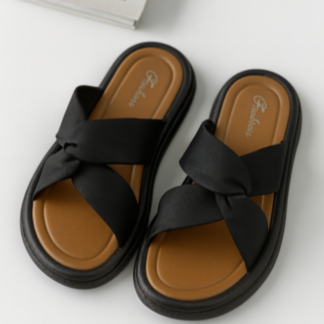 [몬드로] 여름 임산부 조리원 산후 사무실 발편한 쿠션 슬리퍼 여자용