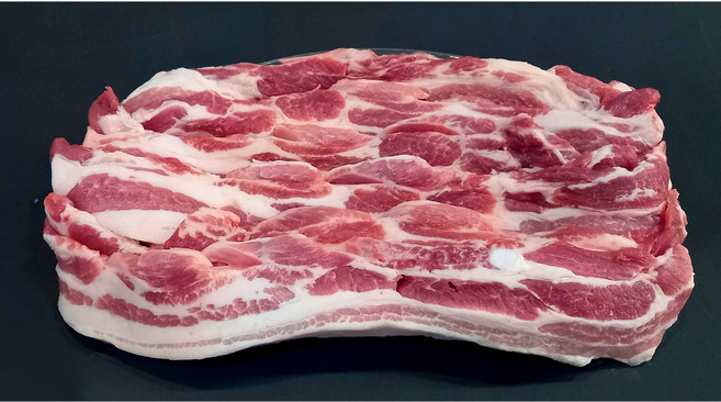 [고기생각] 한돈 생 삼겹살 500g, 찌개용, 1개