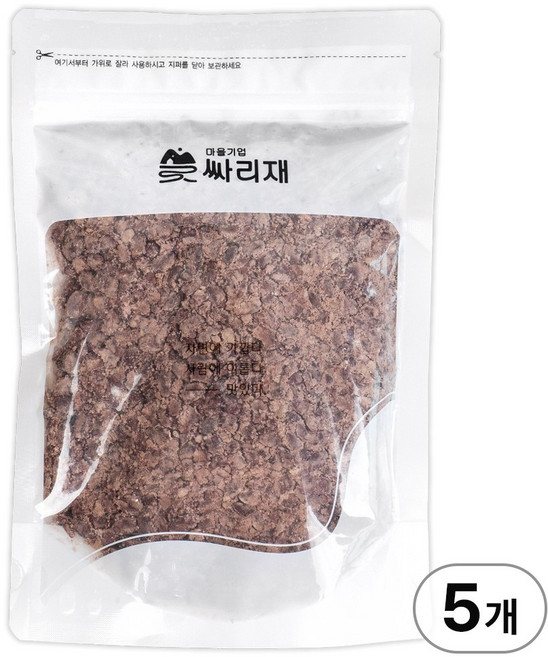 싸리재 국산팥 수제 통팥고물 500g 저당 떡고물 떡만들기 시루떡 재료, 4개