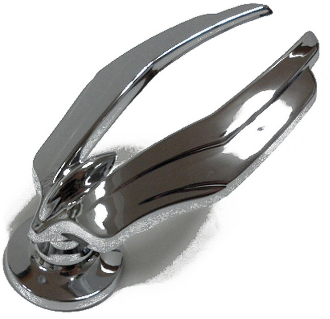 카타 자동차 차량 본넷 엠블럼 엠블렘 프론트 3D 입체 튜닝, 본넷2구엠블럼, 1개