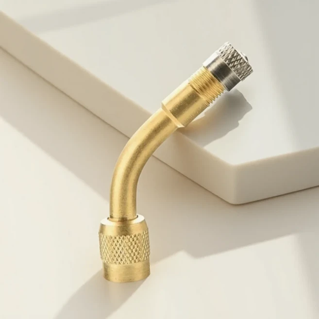 자동차 트럭 휠 타이어 밸브 익스텐션 스템 익스텐더 팽창 도구 바이크 오토바이 자전거용 스트레이트, set 2, 1개