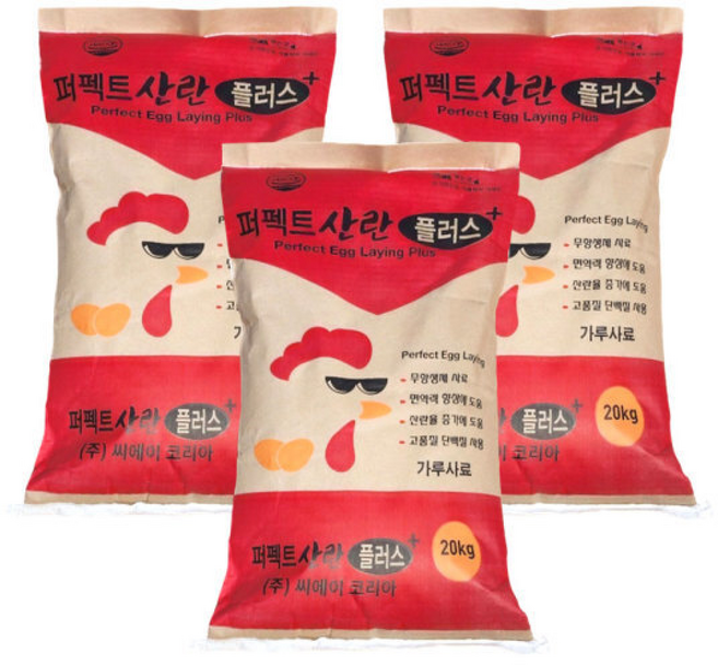 산란용 농협 닭사료 청계 오골계 오리 퍼펙트 x3 닭 새 모이 알잘낳는 가루 사료, 1개, 20kg