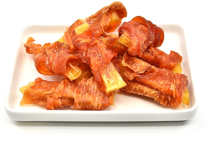 국내산 치킨과 소떡심을 함께 오래먹는 치우심말이_눈건강 치아건강 강아지수제간식, 1개, 80g, 닭고기소힘줄말이