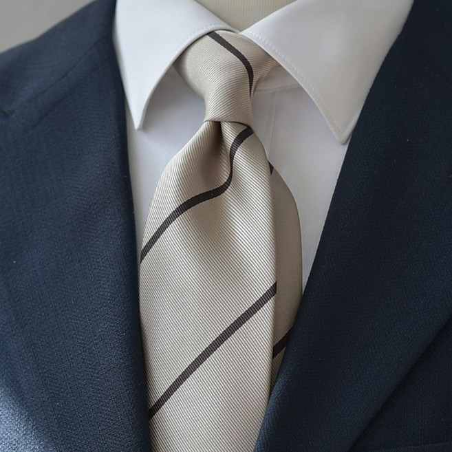 어버너 넥타이 레지멘탈 스트라이프 5color