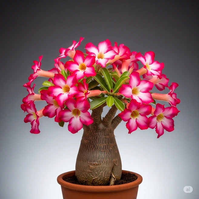 청년나무꾼 석화 (사막의 장미/Adenium obesum) - 쿠팡