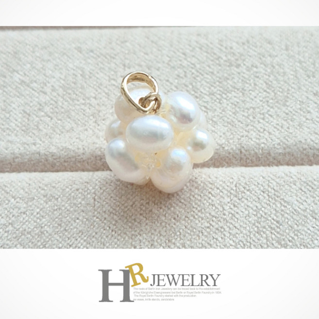 [HR]14K 뉴 크리스 진주 펜던트