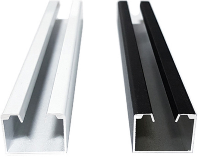 자바라 홀딩도어 접이식문 칸막이 중문 커튼 부속 / 레일 1m