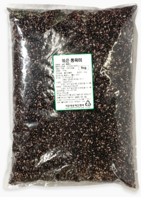 볶은통흑미, 1kg, 1개