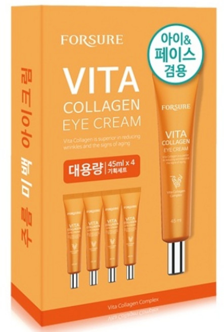 포슈어 비타 콜라겐 아이크림 4p, 180ml, 1개
