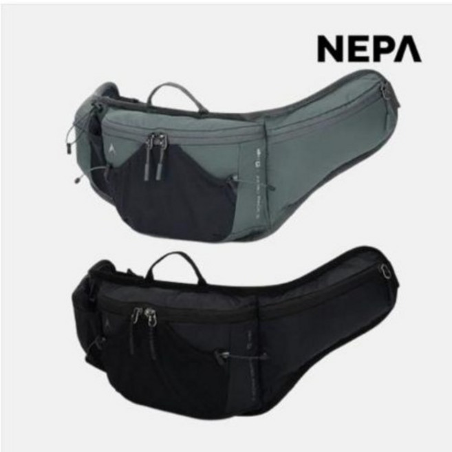 네파 NCKN 25FW 남성 여성 아웃도어 등산 5L 힙색 물통 허리가방 7LE7504, BLACK