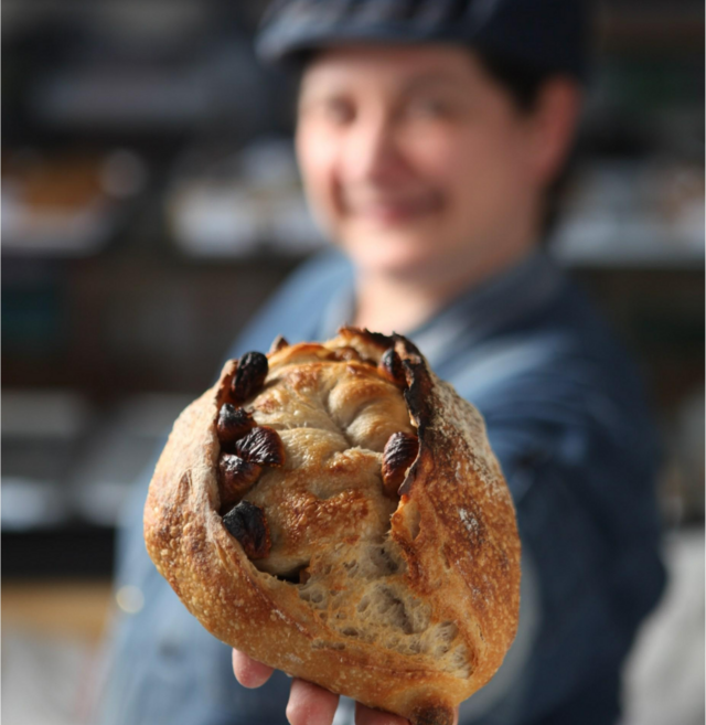 !커팅![맘베이커리]무화과캄파뉴/깜파뉴천연발효/무설탕, 1개, 450g