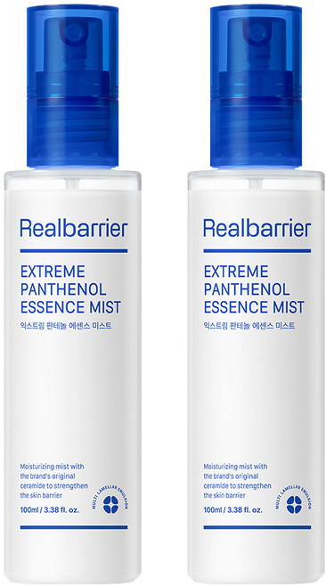 리얼베리어 익스트림 판테놀 에센스 미스트, 2개, 100ml