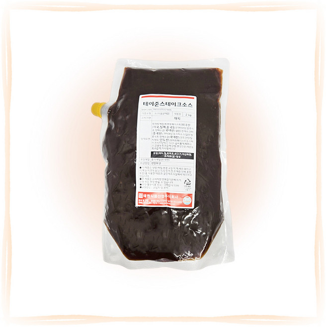 태원식품산업 [태원식품산업] 태원 스테이크소스 2K, 2kg, 1개