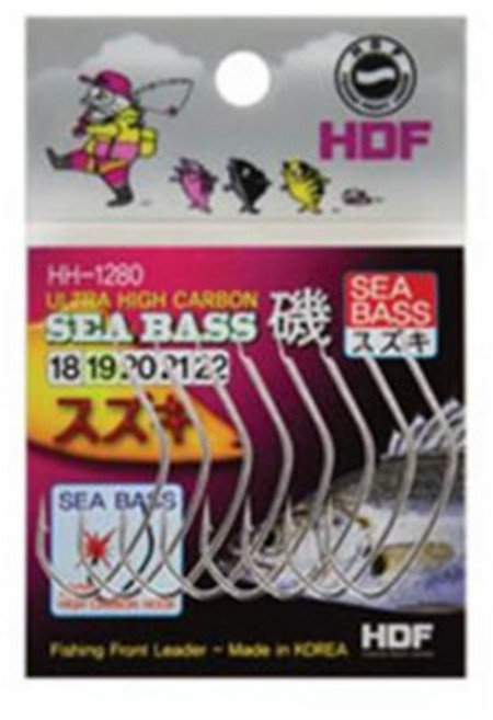 해동조구사 농어바늘 HH-1280-18 바다낚시 낚시투게더, 1개