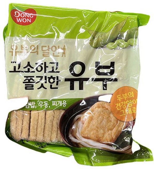 동원 냉동 유부, 2개, 500g