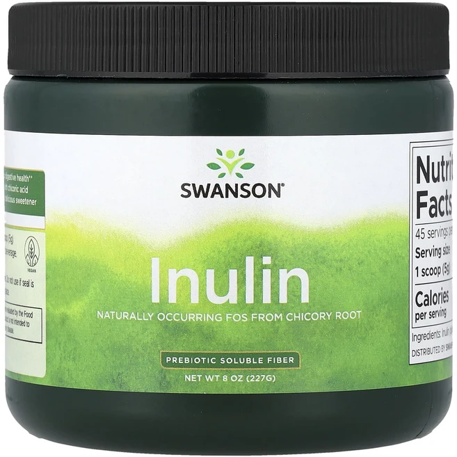 새해 첫좋은선물 Swanson 이눌린 프리바이오틱 수용성 식이섬유 227g(8oz) 제대로 할인합니다, Swanson이눌린프리바이오틱수용성식이섬유227g8oz, 227g, 1개 - 쿠팡