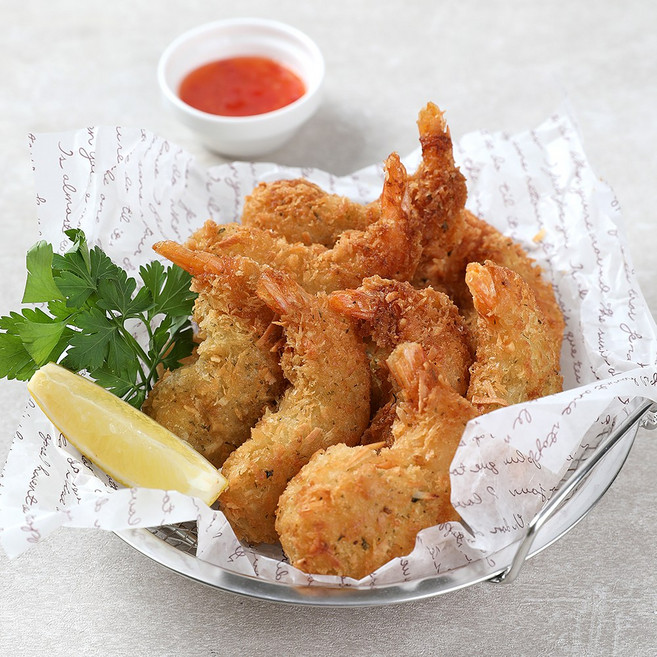 코코넛 새우튀김 250g 2팩 총20미, 2개