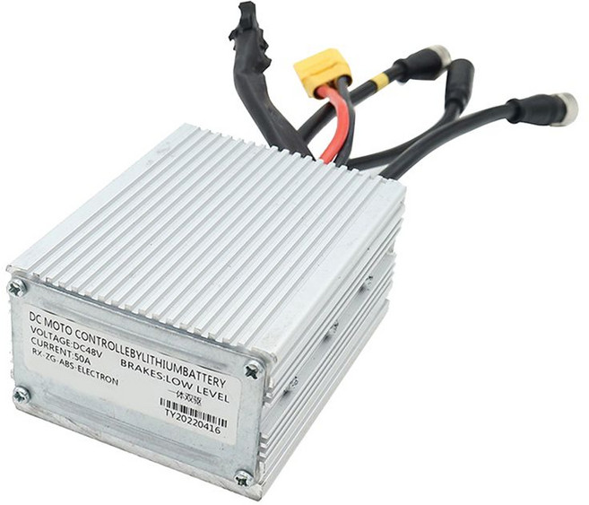 자토바이 호환 KUGOO G-Booster용 ABKV-48V 듀얼 드라이브 컨트롤러 전동 스쿠터 마더보드 액세서리 2 in, 01 Silver