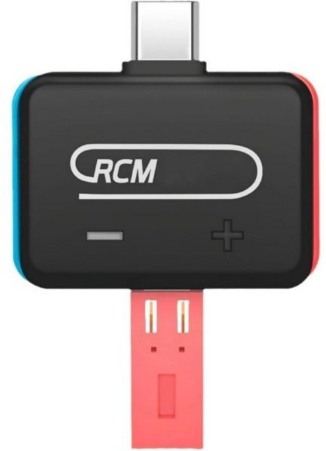 RCM 로더 원클릭 페이로드 인젝터 CFW용 - 내장 블루투스 RF ATMOSPHERE ReiNX 및 SXOS 지원 자동 인젝션 도구 키트 지그 포함 마이크로 USB 케이블, RCM-AP01